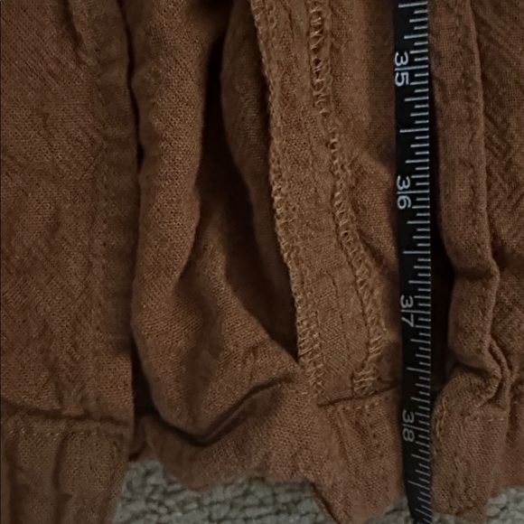 Old Navy Tan Sleeveless split front maxi dress - Picture 12 of 12